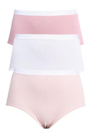 3 PACK FULL BRIEF PANTIES