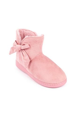 BLUSH PINK SLIPPER BOOT