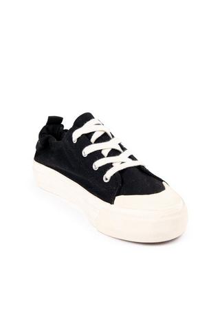 CANVAS LACE UP SNEAKER