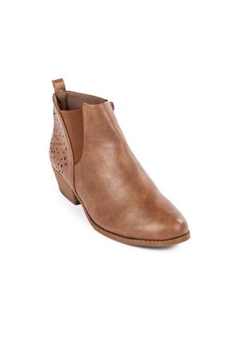 CUT OUT DETAIL COWBOY BOOT