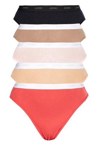 5 PACK HIGH CUT JOCKEY PANTIES
