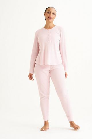 WAFFLE SLEEP SET LILAC