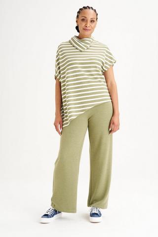 KNIT ELASTICATED PANTS