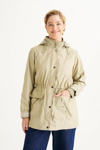 WATER-RESISTANT JACKET - FATIGUE