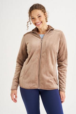 SHERPA LINED JACKET BROWN