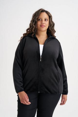 SHERPA LINED JACKET BLACK
