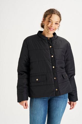 PUFFER JACKET BLACK