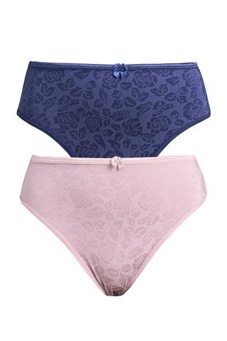 2 PACK HIGH CUT PANTIES