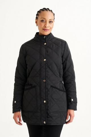 BLACK PUFFER JACKET
