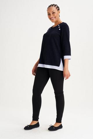 PONTE LEGGINGS BLACK
