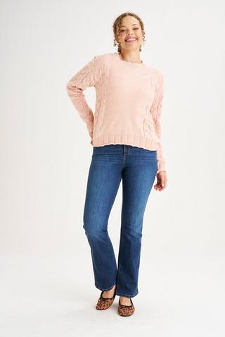 WONDERFIT BOOTLEG DENIM JEANS ALBA