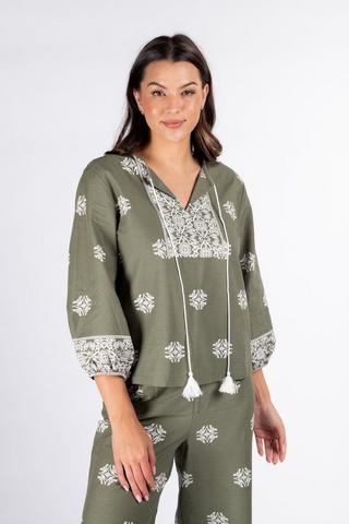 PRINTED TOP FATIGUE