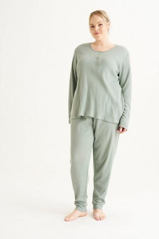 WAFFLE SLEEP SET SAGE