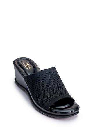SLIP ON WEDGE MULES