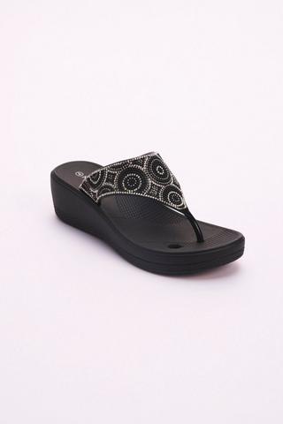 SLIP ON WEDGE MULES