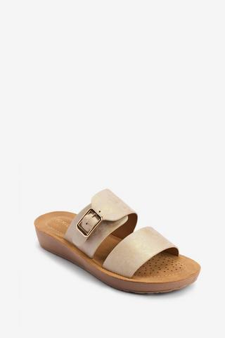 WONDERFIT SLIP ON MULE SANDALS