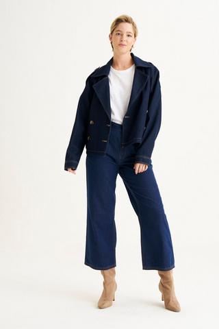 WIDELEG DENIM PANTS