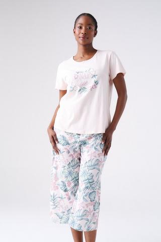 TROPICAL PRINT SLEEP SET