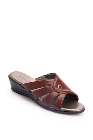 SLIP ON SANDALS WEDGE