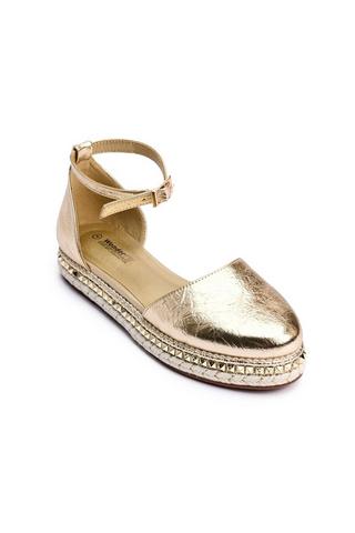 WONDERFIT ESPADRILLE PUMP GOLD
