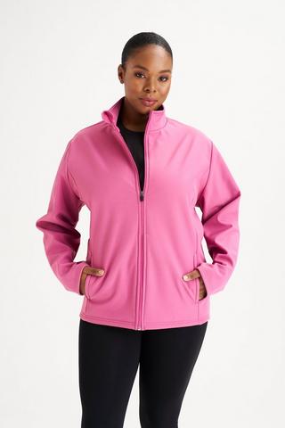SOFT SHELL JACKET MAUVE