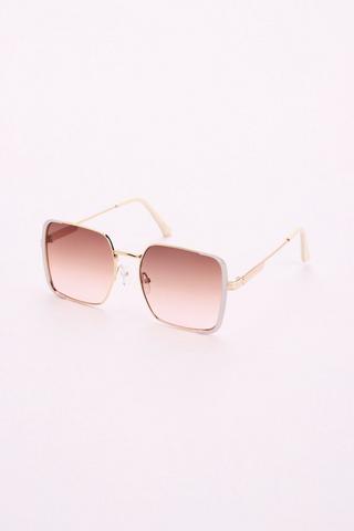 SQUARE METAL FRAME SUNNIES