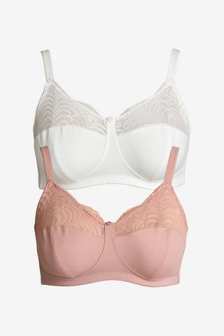 2 PK NON PADDED NON WIRED BRA