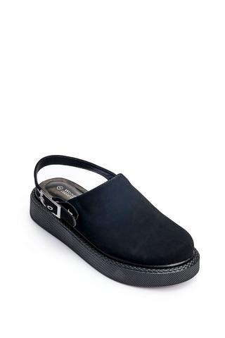 SLINGBACK CLOGG BLACK