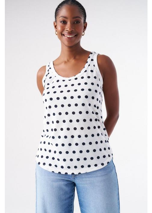 POLKA DOT TANK - M - Multi | MILADYS