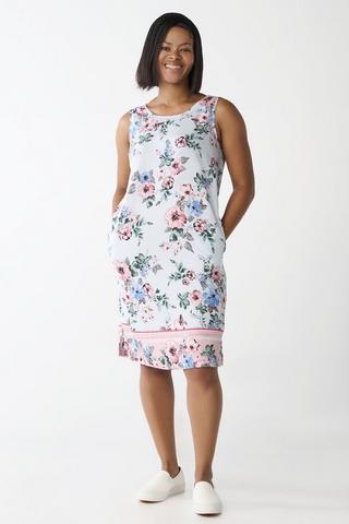 FLORAL PRINT SHIFT DRESS