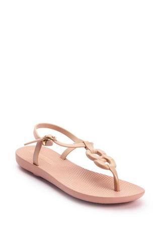 THONG SANDALS NUDE