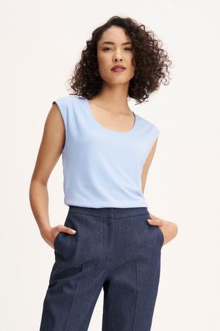 PONTE TOP LIGHT BLUE