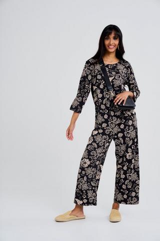 PAISLEY PRINT PANTS