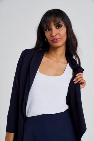 KNIT COVER UP NAVY