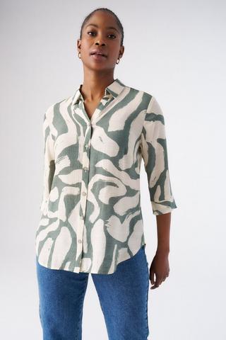 GEO PRINT SHIRT