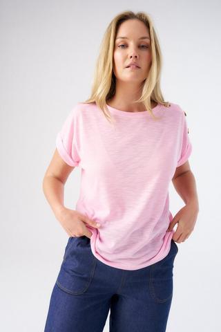 SHORT SLEEVE TEE PINK
