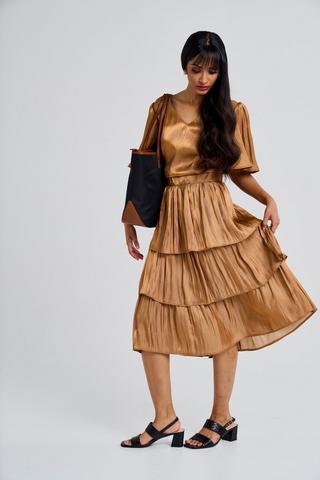 BRONZE DRESS