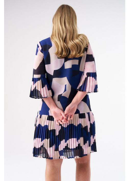 ワンピース Formentera Pleated Bicolor Dress M Gwenn Pleated Mini – AMUR