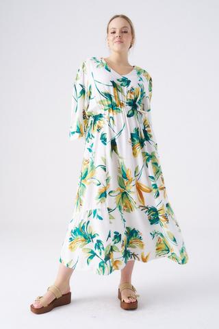 FLORAL PRINT DRESS