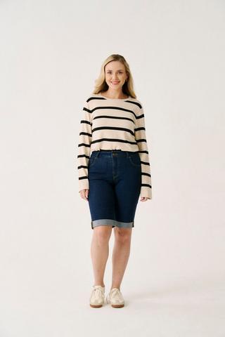 WONDERFIT BERMUDA SHORTS INK