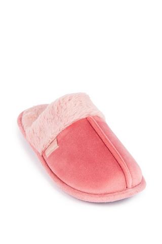 OPEN BACK SLIPPERS PINK
