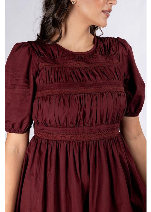 burgundy peasant dress Adult Burgundy Peasant Dress