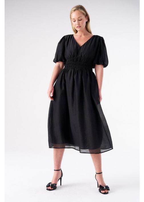 Fashion Old Navy Empire Waist Dress Cheap Old Navy Dresses With Pockets  Outlet Puff Sleeve Chambray