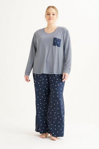 PRINTED COTTON SLEEP SET
