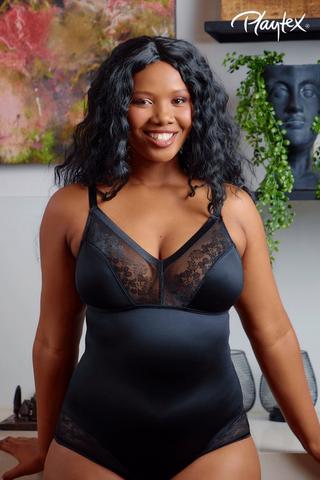 PLAYTEX SMOOTHING BODYSUIT BLACK