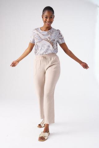 TAPERED PANTS STONE