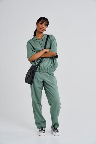 LINEN LIKE PANTS FATIGUE