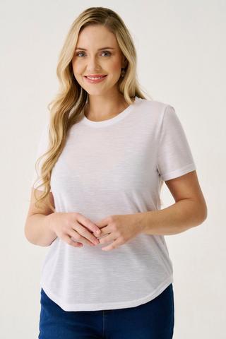 SHORT SLEEVE TEE WHITE