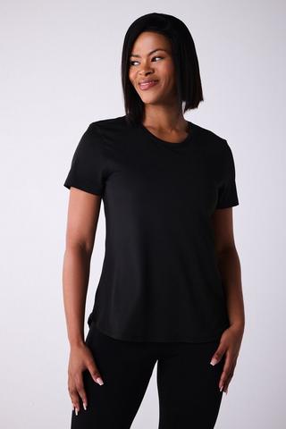 SHORT SLEEVE TEE BLACK
