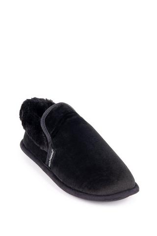 BLACK SLIPPERS - Hush Puppies